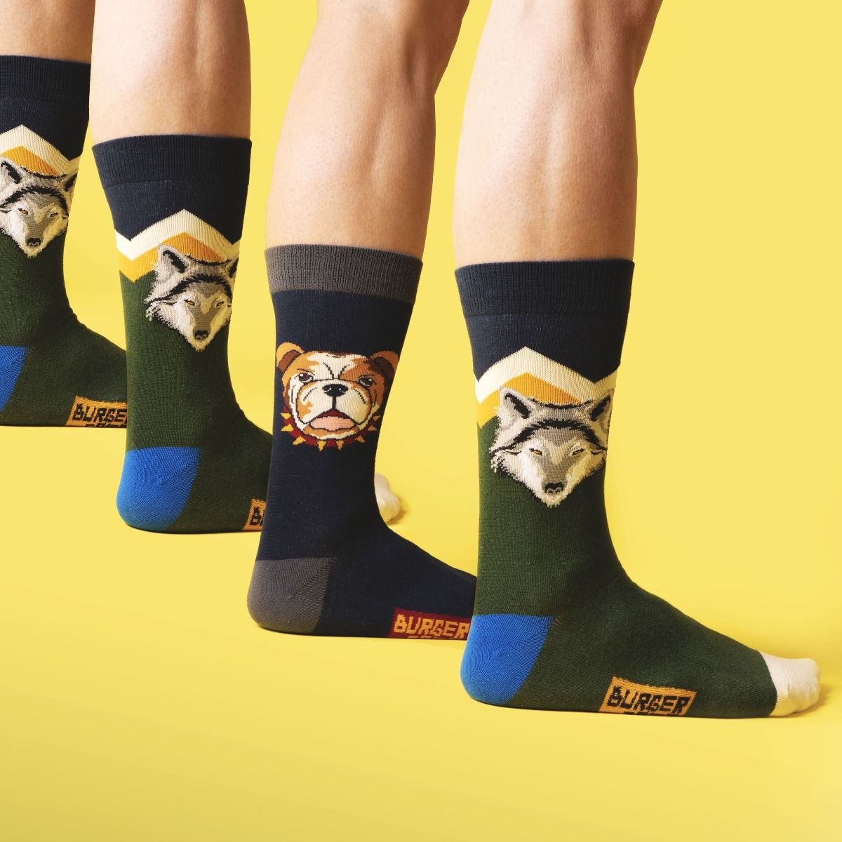 CALZINI - BURGER AND FRIES