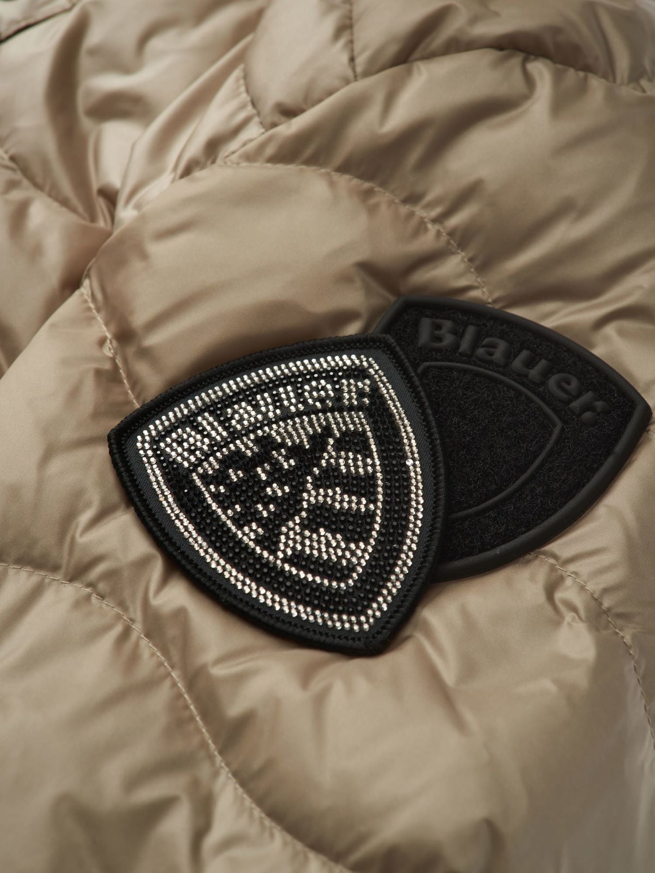 PIUMINO CON BORDO IN PELLICCIA ALDIE - BLAUER