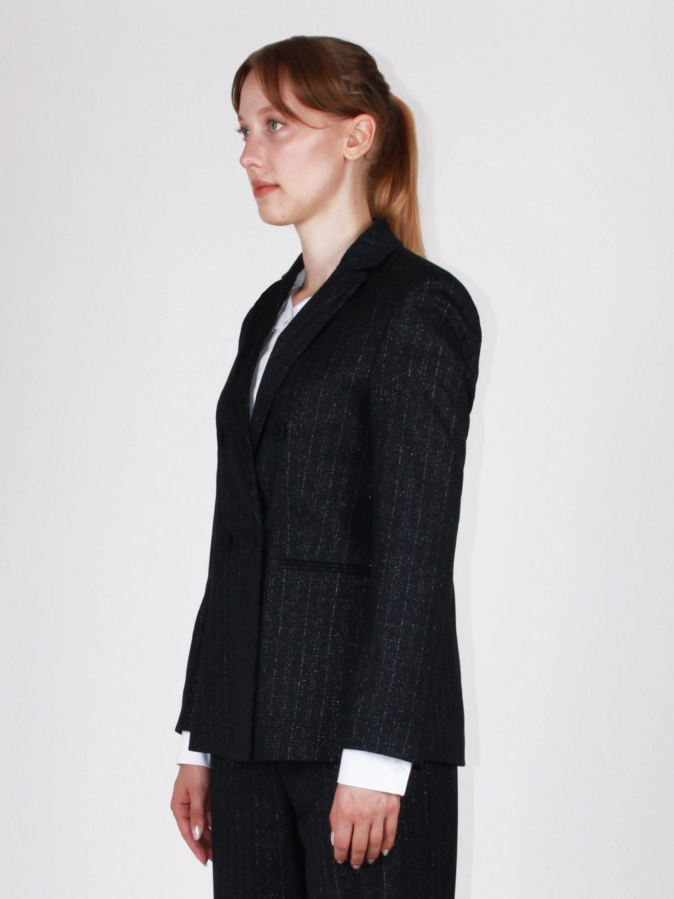 BLAZER DOPPIOPETTO LUREX - BERNA
