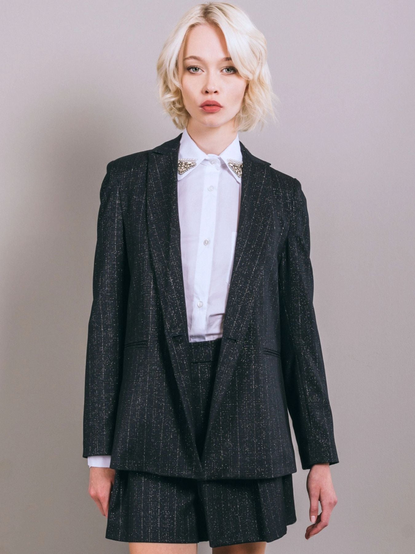 BLAZER DOPPIOPETTO LUREX - BERNA